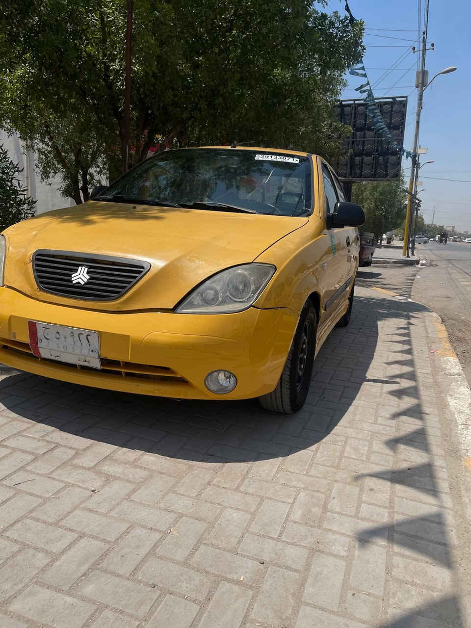 السلام عليكم طيبه 16 جاهزه من كلشي صدر كير مكينه كله تمام رايدها ب 30 العنوان الدورة شارع 60 هاتف ***********

