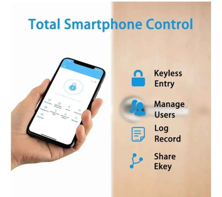 هذا المنتج عبارة عن قفل باب ذكي يعمل بالبصمة الرقمية والتحكم عبر التطبيقات. 
طرق الفتح: البصمة البيومترية، كلمة مرور (PIN)، تطبيق الهاتف، والمفتاح الميكانيكي للطوارئ.
المميزات: مقاوم للماء ومناسب للأبواب الخشبية أو المعدنية.
الطاقة: يعمل بالبطاريات، ويحتوي على منفذ USB لشحن الطوارئ.
التطبيق: غالباً ما يتوافق مع تطبيق TTlock لإدارة المستخدمين. بغداد, العراق


**إذا كنت صاحب هذا الإعلان وتريد حذفه لأي سبب، رجاءا أرسل رسالة إلى الدعم الفني**