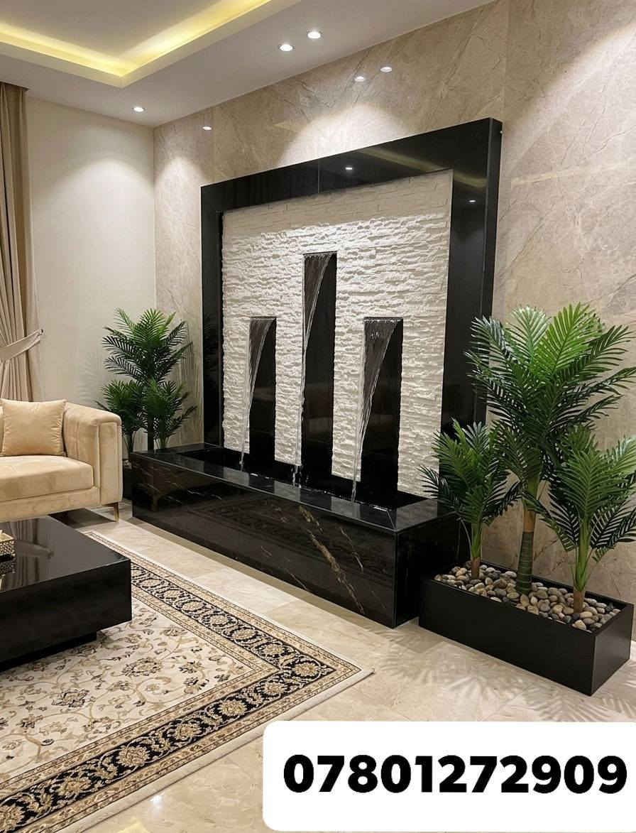 كادر خلفات السيراميك والبورسلين بأحدث الطرق الهندسيه
(قص ليزر، ديكورات جدارية).
»» ​تصميم وتنفيذ الشلالات والنوافير المنزلية التي تضفي روحاً للطبيعة داخل منزلك أو في حديقتك.

📞 للتواصل والاستفسار واتساب:[***********]
