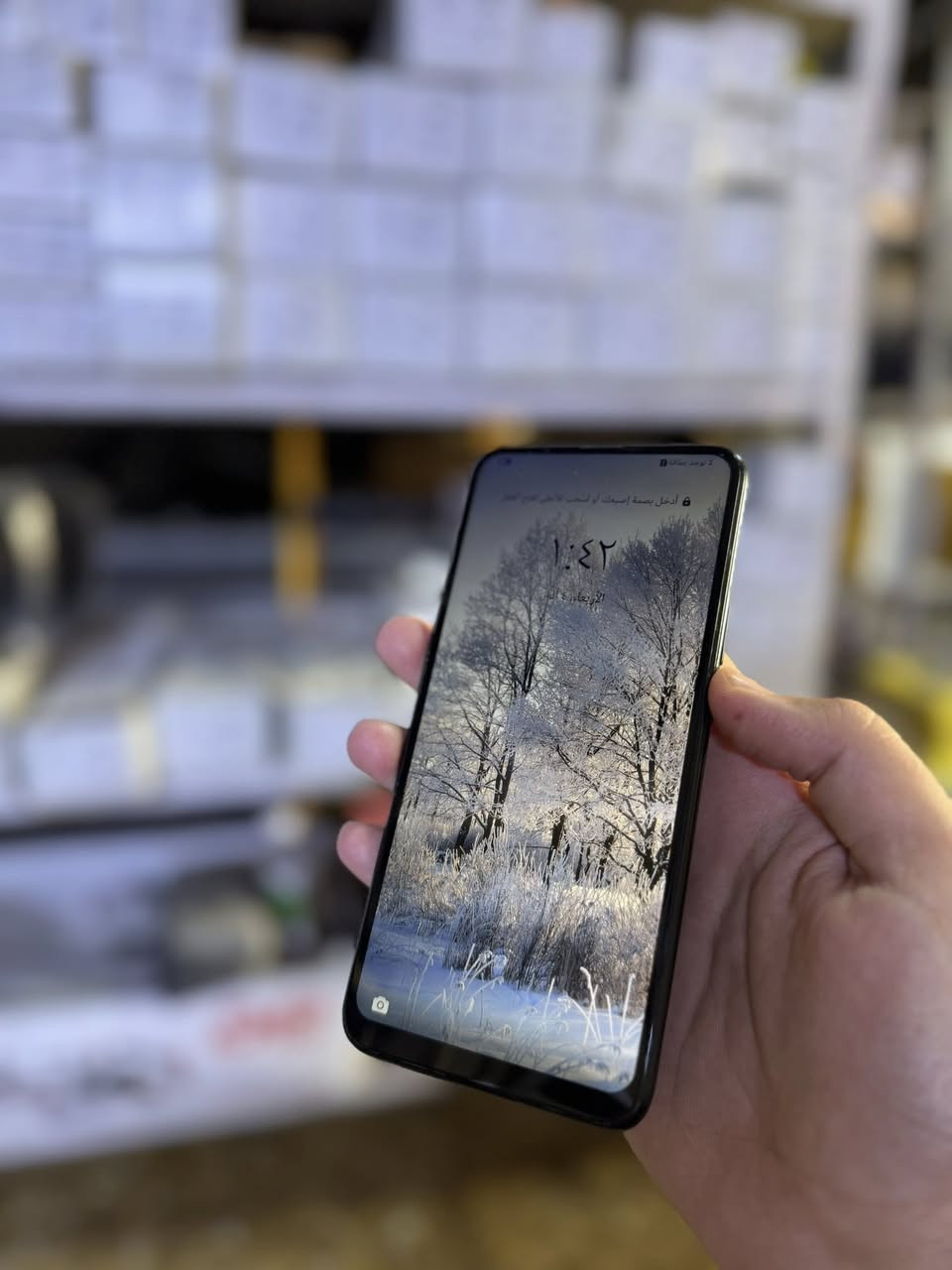 للبيع: Huawei Y9 Prime 2019 📱
• الذاكرة: 128 جيجا.
• الرام: 4 جيجا.
• الشاشة:  (مبدلة نوعية ممتازة).
• الكاميرا: سلايد (Pop-up) شغالة 100%.
• الخدمات: يدعم خدمات جوجل الرسمية (يوتيوب، متجر بلي).
• البطارية: 4000 مللي أمبير، شحن Type-C.

سعر 58 ألف وبي مجال لل شراي 🔥
مكاني بغداد الكرخ 
لل تواصل ***********
