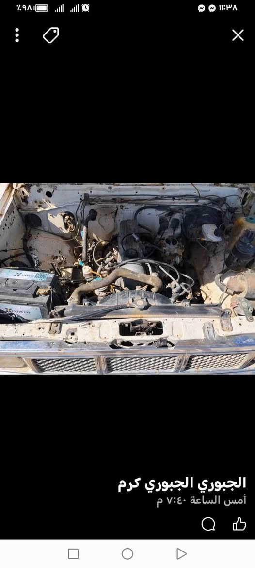 بيكم نيسان ٨٨ كير اكسن شاصي وايرمنيه كلها شرط باتري جديد سياره نضيفة وكاله وتحويل كابون بانزين السعر ١٦ رقم ***********
