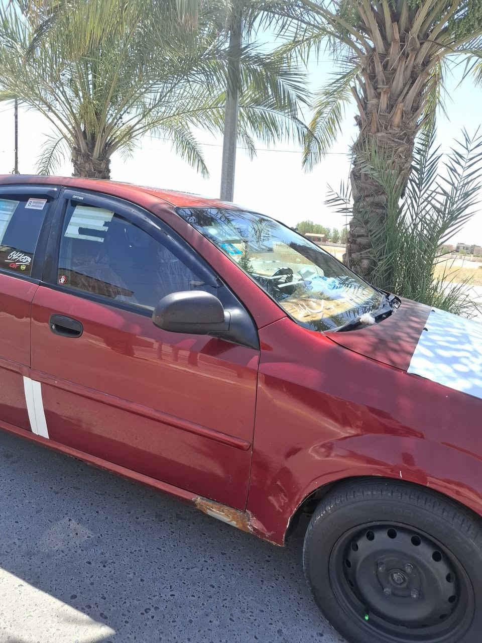 وبتراه2004كير عادي رقم صلاح الدين السياره جاهزه من كلشي حد اديه صدر تبريد كلشي كامل وجديد تخم تاير جديد كير مكينه شرط تراايك وين ما تريد لايت خلفي امامي LED مكان سياره  تكريت  سياره احله من صوره بهوايي للا ستفسار ***********
