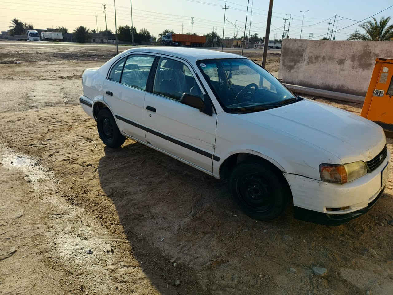 كورلا موديل 99 ايسر بلاد 
محرك وحداده قبل 3 شادهن كهربائية كلشي شغال العنوان البصره قضاء الدير ناحية الشافي سعر 20 وبي مجال تفاصيل اكثر  اتصال ***********
