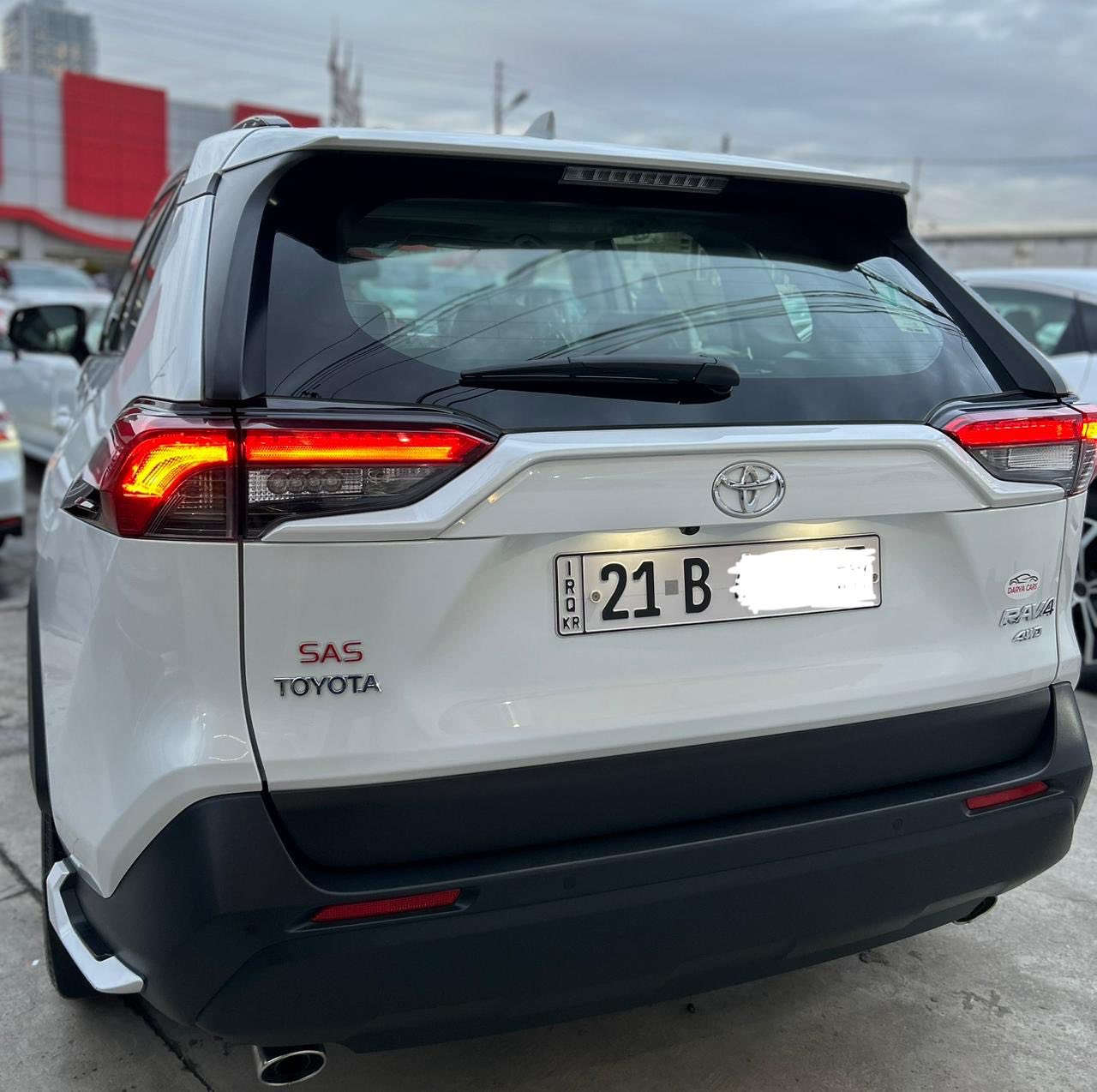 Toyota RAV4 2024 📦✅ 🔥
‎‏ضمان شركة sas  ياباني اصلي  
‎ماشية ٢٨٠٠٠کم
‎مواصفات
‎سلايد 
‎٢ بصمه
‎حساس 
‎جارج موبايل
‎شغال
‎تحكمات 
‎فور ويل4x4 
‎شاشه و كامرة 
‎داخل مشمشي 
‎لايت ليد و زنون 
‎سنويه ورقم جديد 
‎باسمي سياره 
وكالة و تحويل نفس يوم 
‎مكاني سليمانيه 
‎سياره دهن مجانيه فري
***********
