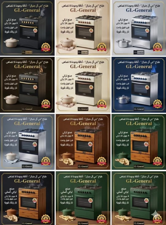 وجبة جديدة ومميزة جداً! 🌟 طباخ جنرال (GENERAL) التركي الأصلي صار متوفر الآن وبأفضل سعر في السوق! 😍✨ المواصفات الفنية: إذا تبحث عن الكفاءة والمتانة، هذا الطباخ هو خيارك المثالي:  🇹🇷 صناعة تركية أصلية 100% بمواصفات عالية.  🔥 4 عيون غاز (عيون تركية أصلية) تضمن لك نار زرقاء قوية وصافية لطبخ أسرع.  🍗 فرن متكامل (يشتغل فوق وتحت بنفس الكفاءة) لمعجنات ومشاوي مثالية.  🛡️ ضمان حقيقي لمدة 10 سنوات (ثقة تدوم وتريح بالك). الألوان المتوفرة: لتناسب ديكور مطبخك، وفرنا لكم 5 ألوان مميزة وعصرية: 🎨 [ أبيض | أسود | كريمي | سلفر | صاجي ] العرض الأقوى (السعر والتوصيل): 💰 السعر: 170 ألف دينار عراقي فقط! 🚚 الخدمة المميزة: السعر يشمل مصاريف التوصيل (يعني يوصل لبيتك بدون أي مصاريف إضافية!). طريقة الحجز والطلب: للطلب أو الاستفسار، يرجى مراسلة الصفحة (الخاص) 📥 أو ترك تعليق وسيقوم فريق الدعم بالتواصل معك فوراً.


**إذا كنت صاحب هذا الإعلان وتريد حذفه لأي سبب، رجاءا أرسل رسالة إلى الدعم الفني**