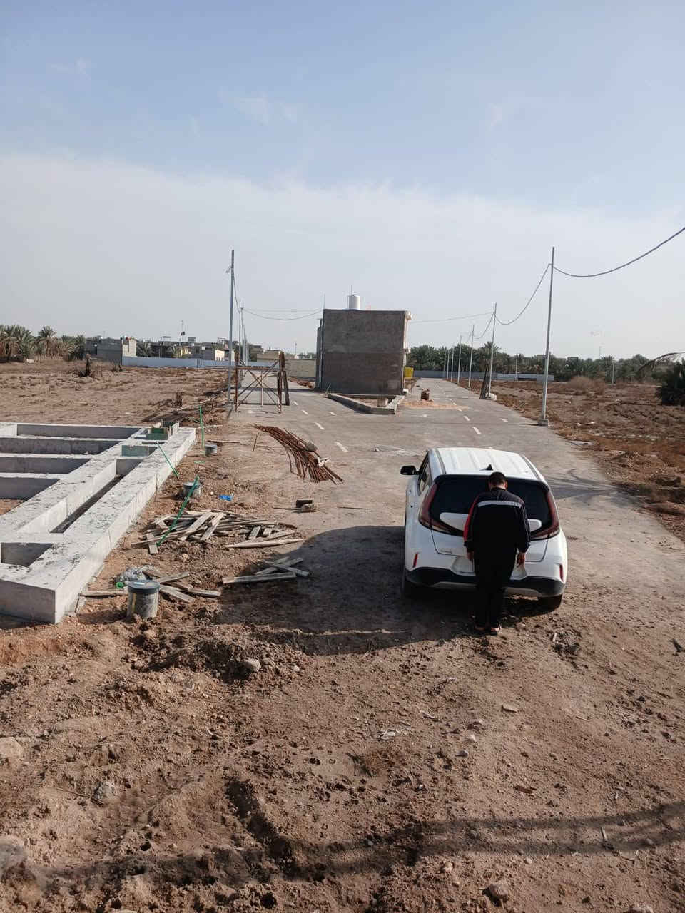 كربلاء حي الزهراء/ قطع ١٠٠ متر ب٣٠مليون جاهز لسكن / كامل الخدمات ***********
