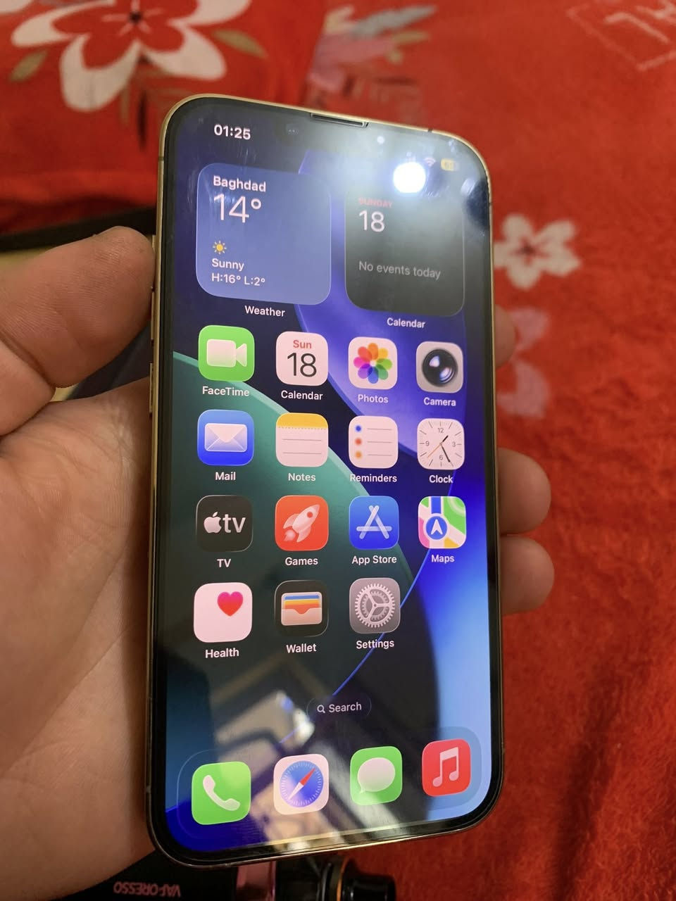 13برو جهاز نضيف بطاريته 82 ذاكره 128
الجهاز بي نقطه صغيره بل شاشه متاثر عله شي ريده مروس اب 14برو حته لو نبدل بي قطعه ونطي فرق بسيط


**إذا كنت صاحب هذا الإعلان وتريد حذفه لأي سبب، رجاءا أرسل رسالة إلى الدعم الفني**
