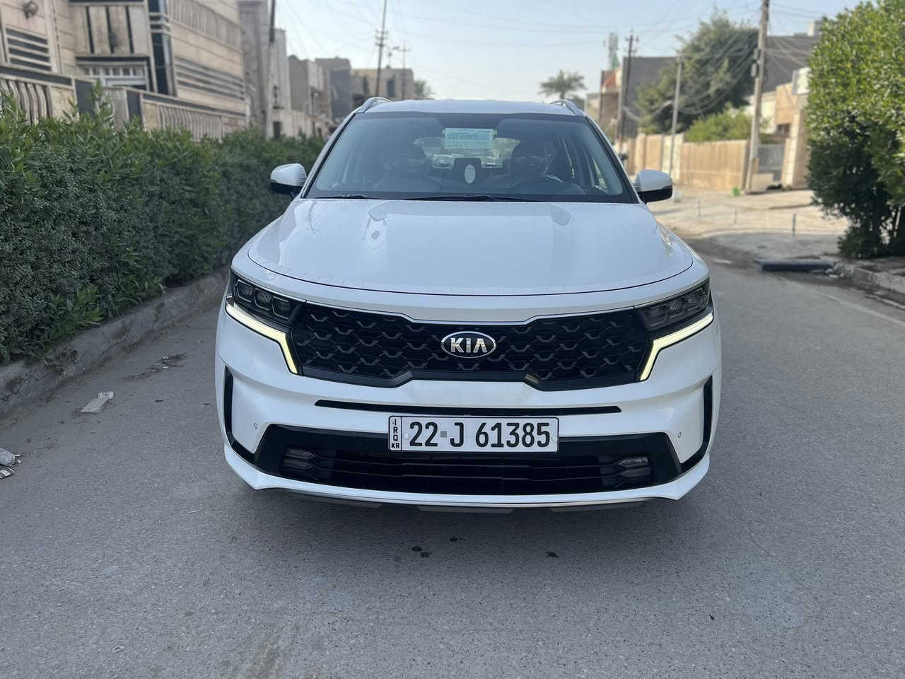 السلام عليكم 
سورنتو 2021 خليجي. مكفوله لوك جديده بمعنى الكلام برغي مامفتوح بيها وسونار منشور   مواصفات معروفه  6 سلندر 
مكان بغداد الامين.           السعر 257    
للاستفسار ***********
