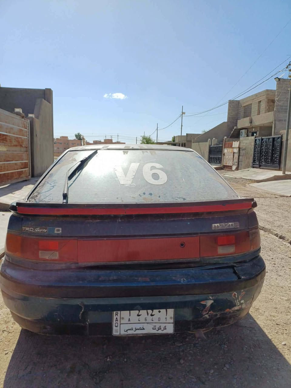 مازدا ٣٢٣للبيع رقم كركوك مشروع بي بطاقة بنزين السعر٢٥ رقم الهاتف ***********
