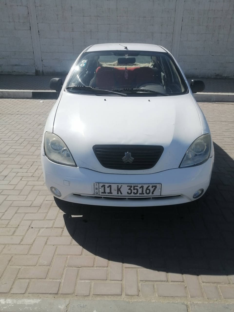 السلام عليكم طيبه 2014 كفاله جديده بيع او مراوس رقم بغداد انكليزي
تخم تاير تم ويل حداديه جديده
السياره حلوه بيها طرف الجاملغ الأمامي والباقي كفاله

كهربائيات شغاله ودوشمة جديده جاهزه مجهزه شرط التحويل محرك كير حداديه جديده تخم تاير #تبريد
ب ٤٨ $وبيها مجال  مكاني كربلاء
***********
