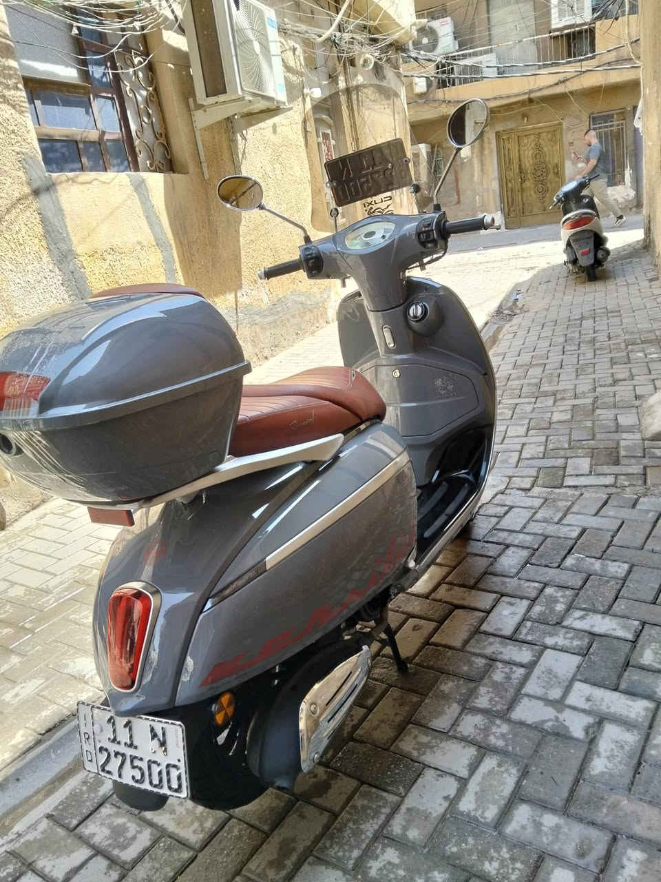 سلام عليكم دراجه يطالي دراجه جديده مرقمه اي نقص مابيه دراجه بسمي تحويل مباشر موديل 2022 ماشيه 9000وشراي يتصل *********** العنوان بغداد النهضه
