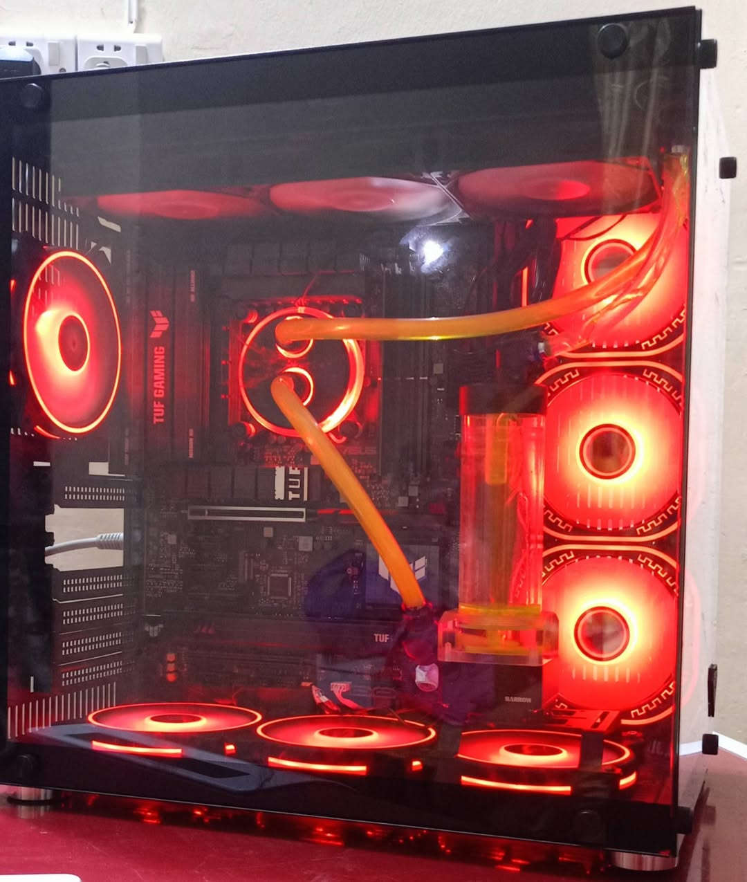 سلام عليكم
تجميعه اوبن لوب 
Kimtank 16 ddr5 5600mhz 
M.2 fanxiang s790 2tb
Asus taf z890 plus wifi
Intel core ultar 7 265k box
Thermalright 750w gold pcie 5 atx 3
Case mass m04
Coole open loop
تجميعه بدون كارت شاشه سعر 1400 الف قفل سعر من اخير


**إذا كنت صاحب هذا الإعلان وتريد حذفه لأي سبب، رجاءا أرسل رسالة إلى الدعم الفني**