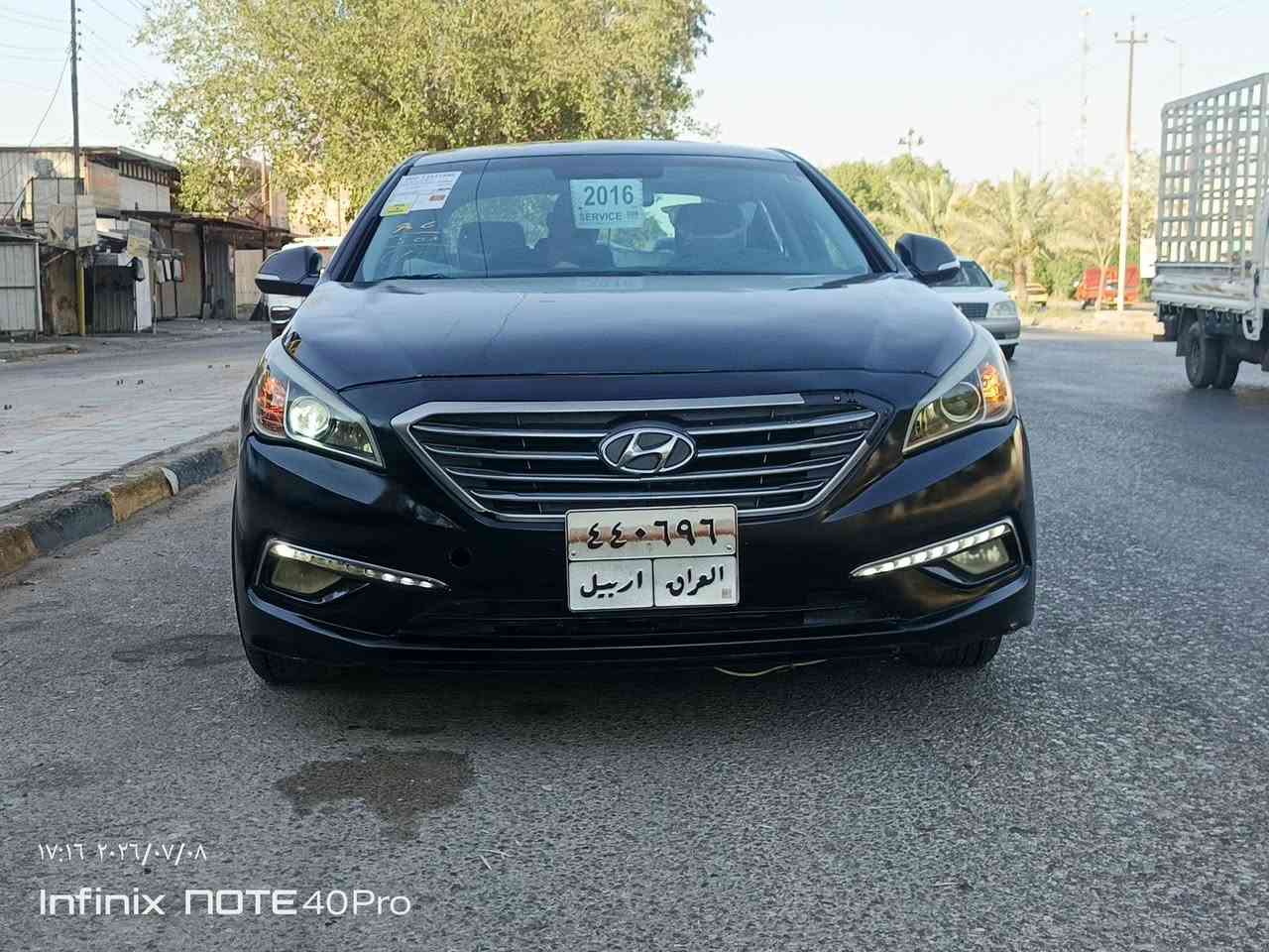SONATA 2016    سعر   105
.. سوناتا   ٢٠١٦

.. وارد امريكي   جاهزه عله  اخر حبه 

.. حداديه وتبريد وگير ومكينه (ع شرط) 

* حادثه... چاملغ وبنيد  .. وباب فقط 

++حساسات. شاشه  بلادي.  

= تخم تاير نضيف بل كارتون

العنوان.  النجف الاشرف حي ***********
