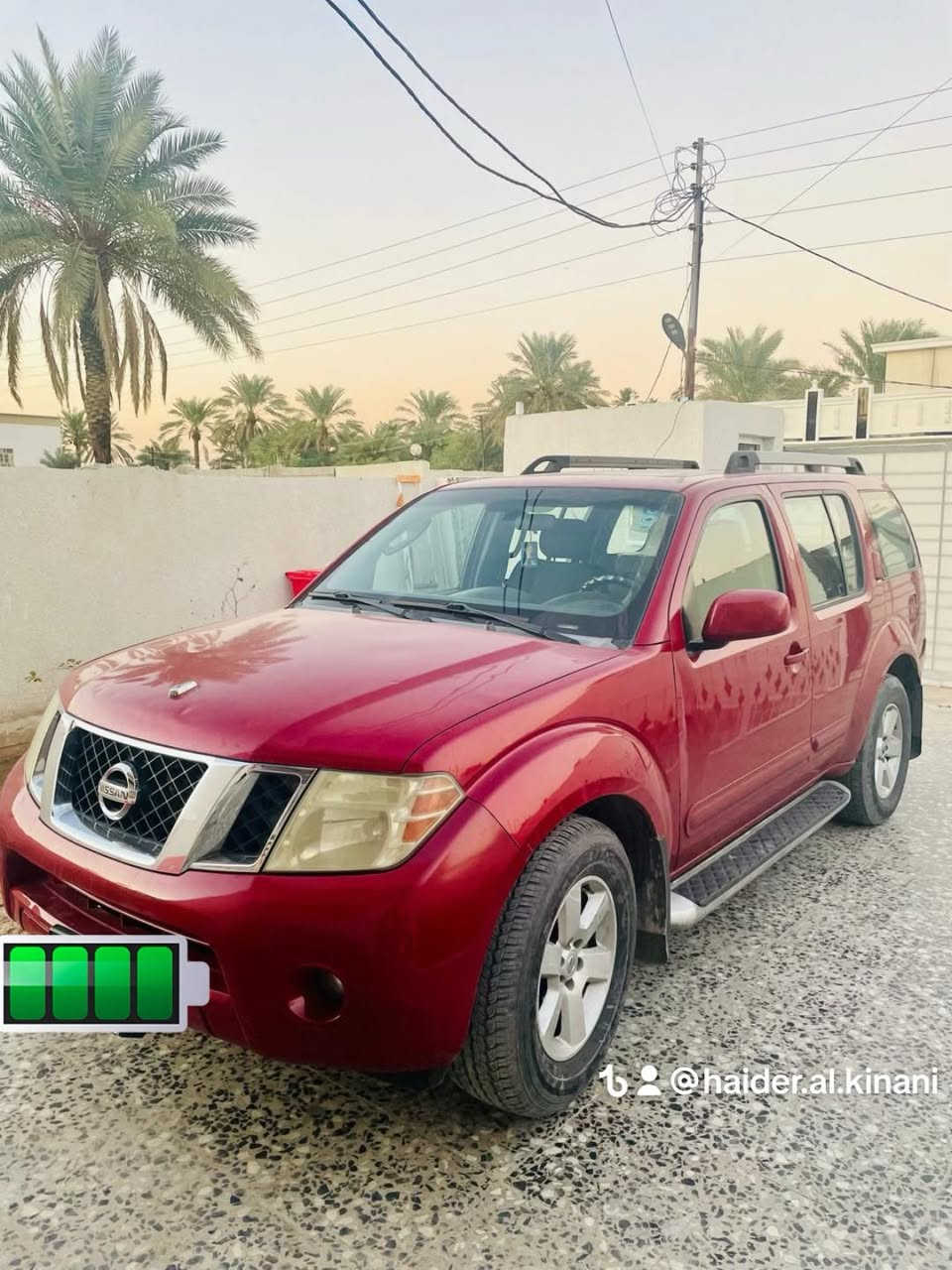 للبيع بدون مراوس
بايثفندر 2009
بأسمي تحويل الرقم انكليزي
فول مواصفات كلين
بيها كم طخة مثل ماموضح بالصور
السعـــر 10500 $
مكان السيارة بغداد / جسر ديالى 
الاتصال او المراسلة ماسنجر / واتساب / اتصال
***********
