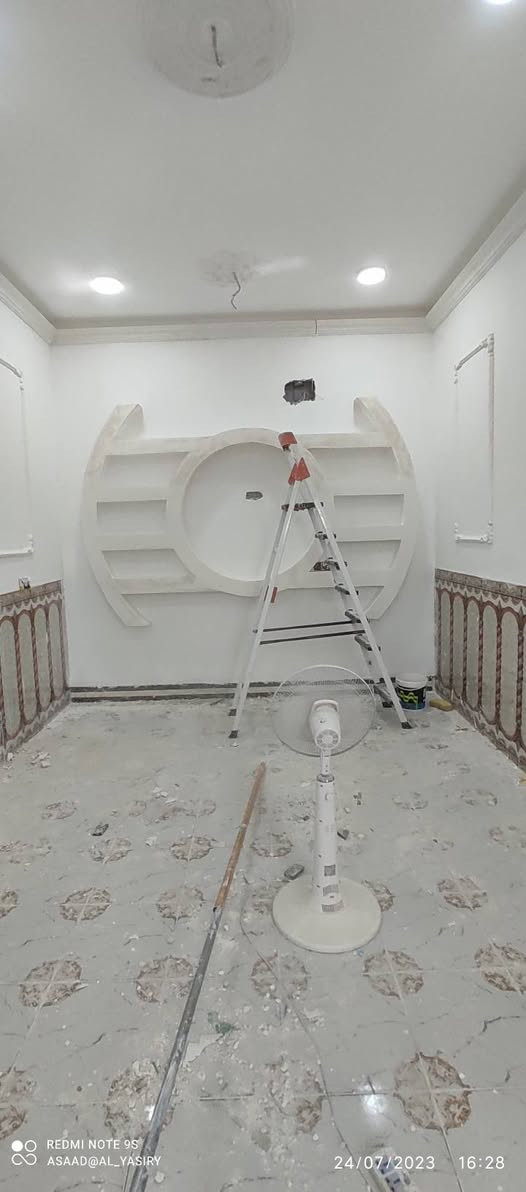 🔌🎨 الياسري للتأسيسات الكهربائية والديكور

✔ تأسيس كهرباء كامل للمنازل
✔ نصب سبالت وتنظيف 
✔ صبغ حديث + معجون + برايمر
✔ تنفيذ ديكور (بديل رخام – بديل خشب)
✔ إنارة LED وبروفايل بشكل عصري

📍 النجف – الكوفة
📞 ***********

✔ شغل نظيف ودقة عالية
✔ أسعار مناسبة
