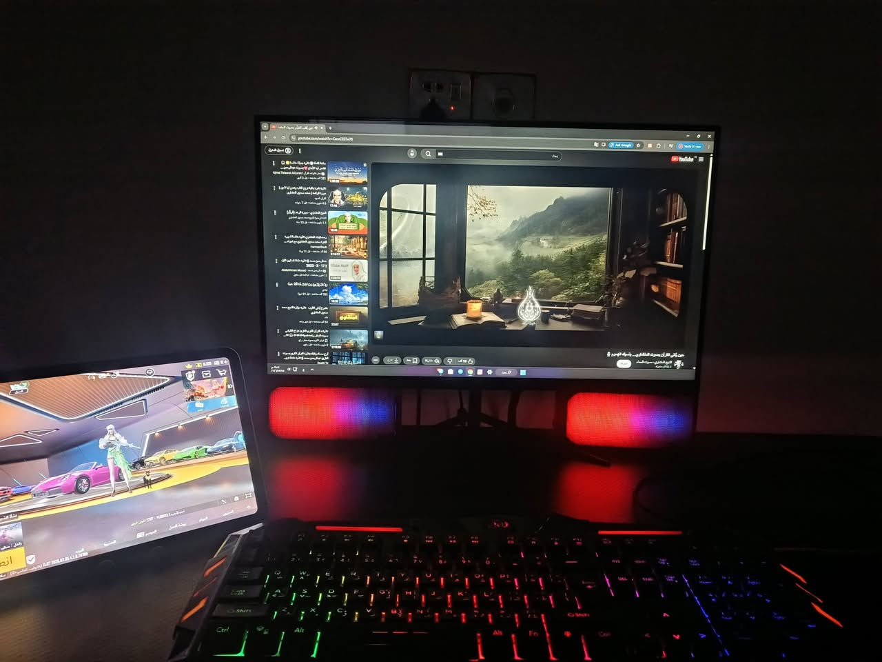 السلام عليكم تجميعه حاسبه كامله
RX6600 كارت الشاشه 

كور اي فايف جيل عاشر 

رام 16 DDR4

SSD 1T + عندي هارد خارجي هم 1 تيرا

كيس GALAX

يو بي اس 850 

شاشه MASS هرتزيه 144 

كيبورد وماوس طقم كامل RGP

الميز ماعرف نوعيته بس معدل 

مكاني بغداد الحسينية الراشدية

***********
