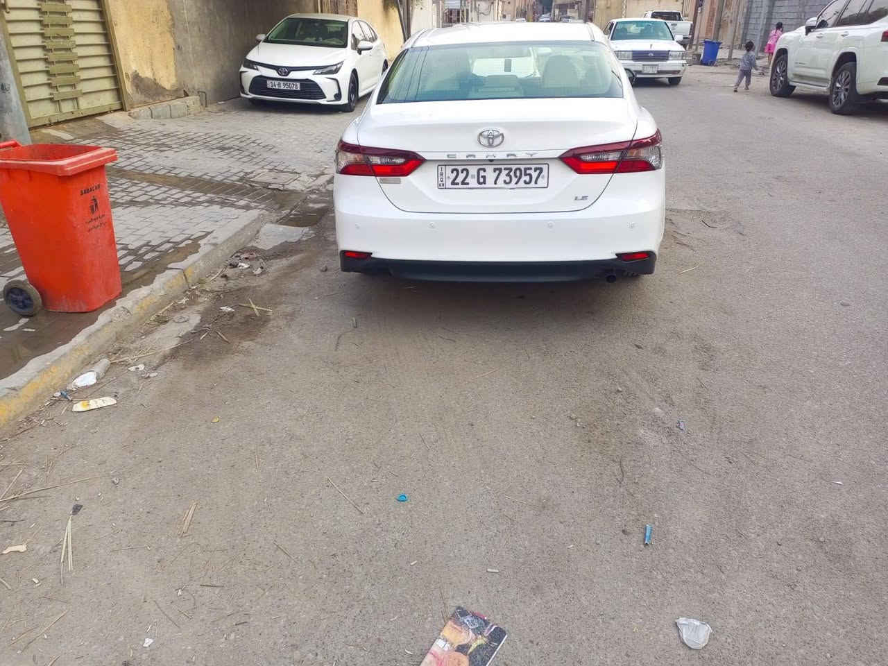 السلام عليكم كامري مديل 2022بانزين خليجي كفاله عامه رقم اربيل معروفه موصفاته السعر215و بيه مجال كفاله عامه البصره التحسينيه ***********
