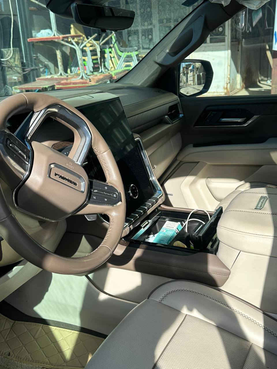 جي ام سي يوكن دينالي 2025 وكالة المنصور
وكاله منصور

عداد المسافة  25 الف 
وارد خليجي 

المحرك 6.2 لتر V8

قوة 420 حصان

ناقل حركة اوتوماتيك 10 سرعات

دبل 4WD

تعليق هوائي

داخلية جلد دينالي فاخر

مقاعد امامية وخلفية تدفئة وتبريد

شاشة كبيرة 16.8 انش

نظام صوتي Bose

فتحة سقف بانوراما

تشغيل بصمة

كاميرا 360 درجة

حساسات امامية وخلفية

رادار امامي

مثبت سرعة ذكي

شاشة عرض على الزجاج

وكيل كروم حجم 22  

انوار LED كاملة

السيارة كفاله عامه من الصبغ وتبديل وبارد شرط كير ومحرك مكفولات 

مكان السيارة بغداد الكرخ 
***********
