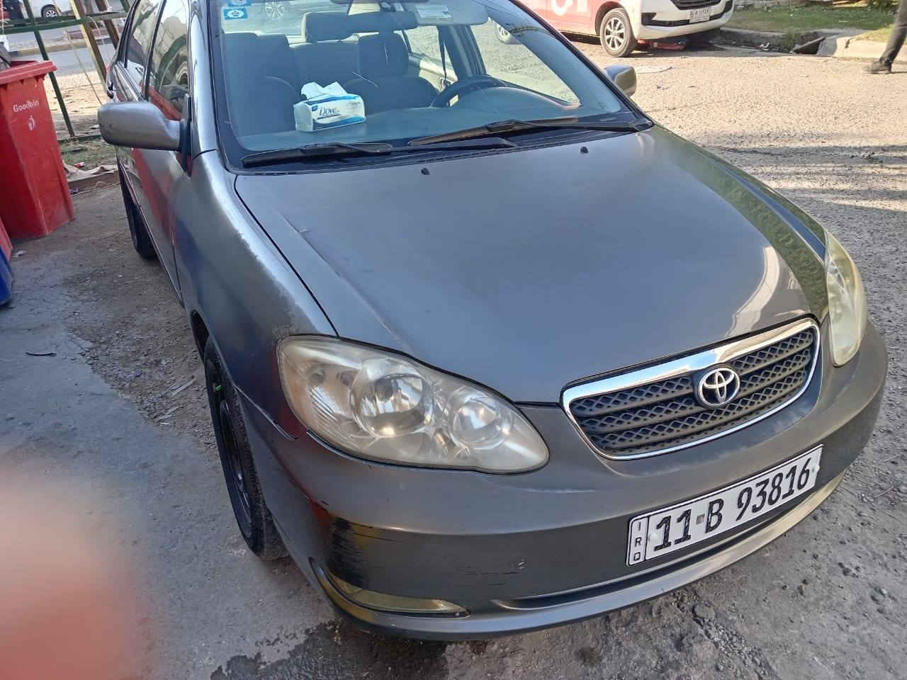 السلام عليكم
كورلا نحلة موديل 2008 للبيع محرك 1800 اللون فيلي
حادثها في امريكا جاملق وباب عكس السايق وبالعراق جاملق 
بيها صبغ اقل الحزام ابيع حزام صبغ رقم بغداد دولي تحويل ثاني يوم كير اوتماتيك 
المحرك بي خيط بخار وبيها نواقص بسيطة 
السعر 80 وبيها مجال مكان السيارة بغداد  الكريعات 
للتواصل *********** واتساب
