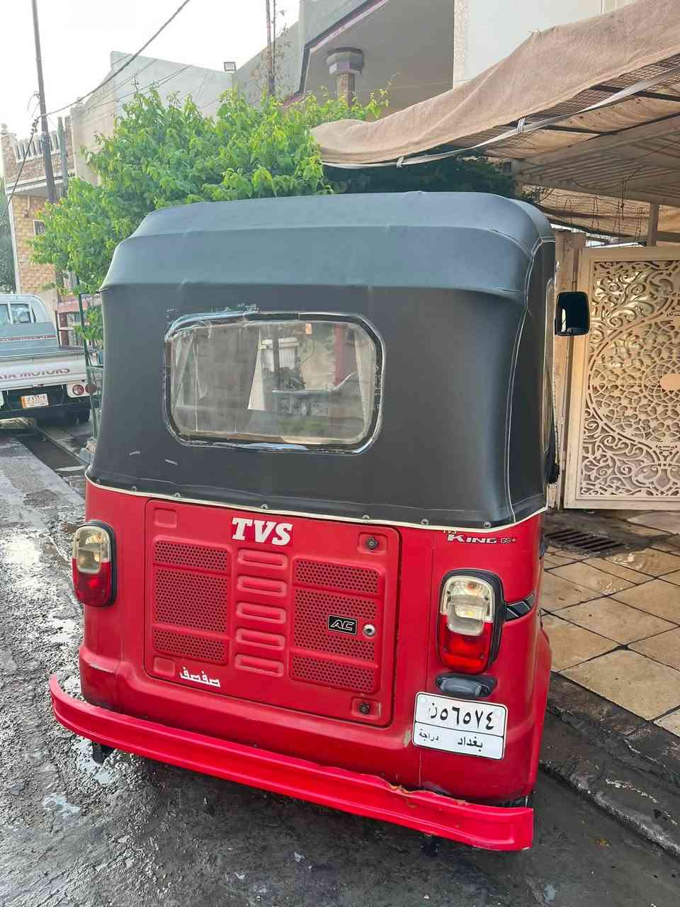 سلام عليكم تكتك Tvs موديل 22 شهر6 نضافه 100‎%‎ مرقمه رقمها بغداد تحويل سنويه ثاني يوم السعر 8 وبيها مجال 
العنوان بغداد الدوره الاسكان رقمي ***********
