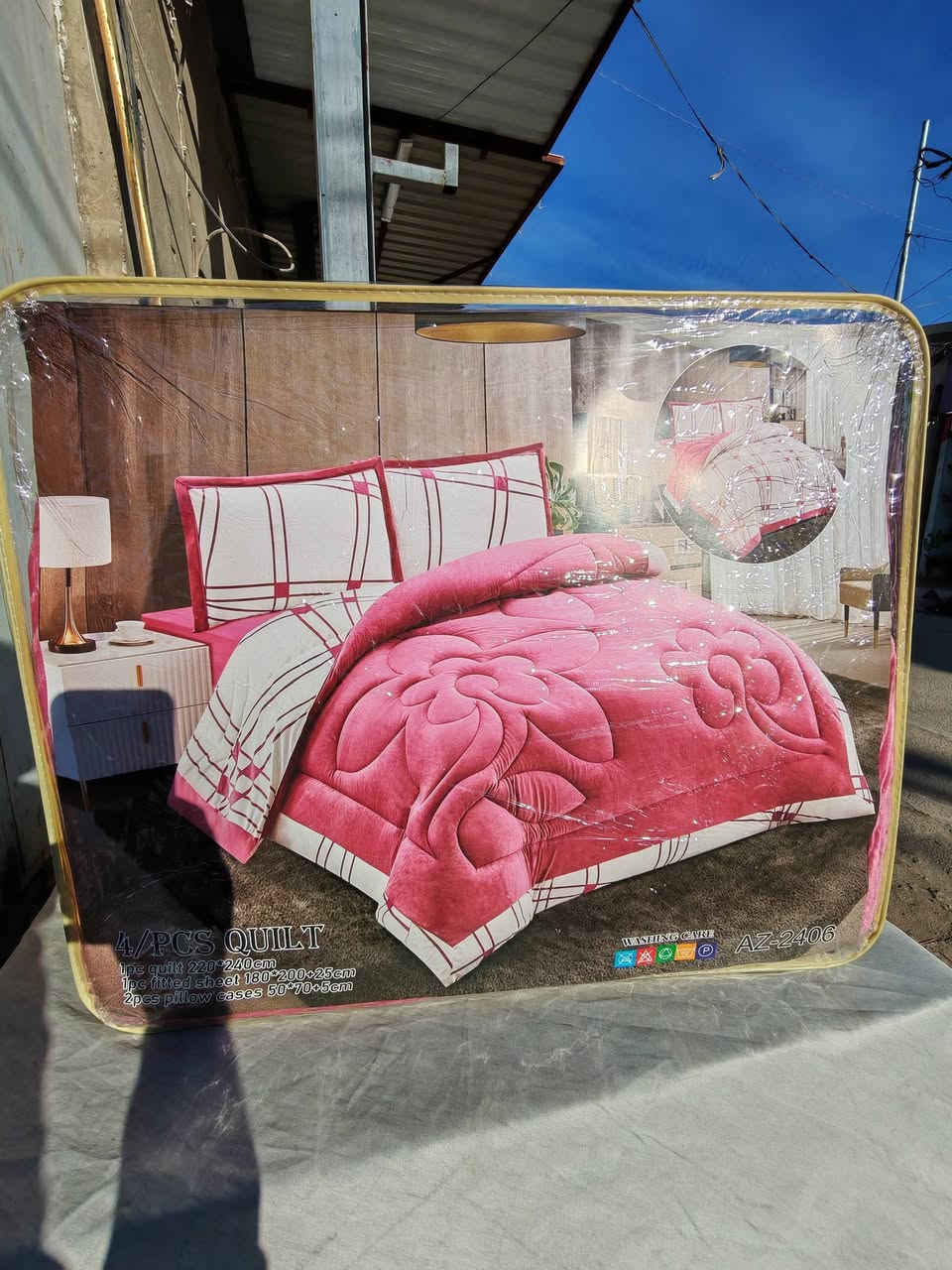 #عرض_خاص
#ديباج_فرو_3_قطع
القياس الديباج 220*240
كفر دوشك 200*180
المخدة 50*70
السعر  30 الف دينار 🇮🇶💵 
التوصيل 🎈 مجاني 🎈 داخل ناحية العباسية  🚚
يوجد توصيل كافة محافظات العراق 
للحجز : يرجى ارسال رقم هاتف و عنوانكم كامل 
مجمع رشيقة للمواد المنزلية
للحجز والاستفسار مراسلة الرقم وات ساب 
*********** 
العنوان النجف الاشرف - ناحيه العباسية - الشارع المؤدي لمأكولات ضمير  نهايتة على الجانب الايسر -قرب روضة الياسمين
