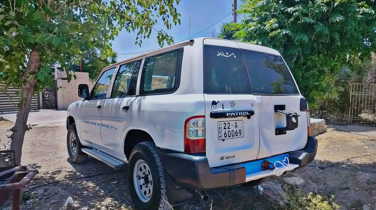 نیسان بترول 2001محسن 4500رقم اربیل بسمی سنویە رقم جدید بی بطاقە بنزین  علیهە منضومە غاز 130لتر اربع تایرات ویالات جدد دواخل جدید کاربایات کلە شغال تبرید شغال ثلج للبیع مراوسە حسب قناعەسعرە110بی مجال قلیل ***********علیهە واتس اپ
