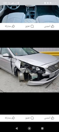 سوناتا 2015 محرك 1600 تيربو حادثا جاملغ فقط الباقي ليبل واحد وبيها طخه...