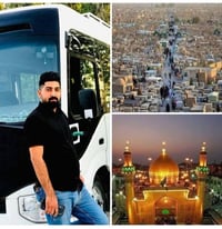 النجف الاشرف • قضاء العزيزيه • باص سياحي مكيف