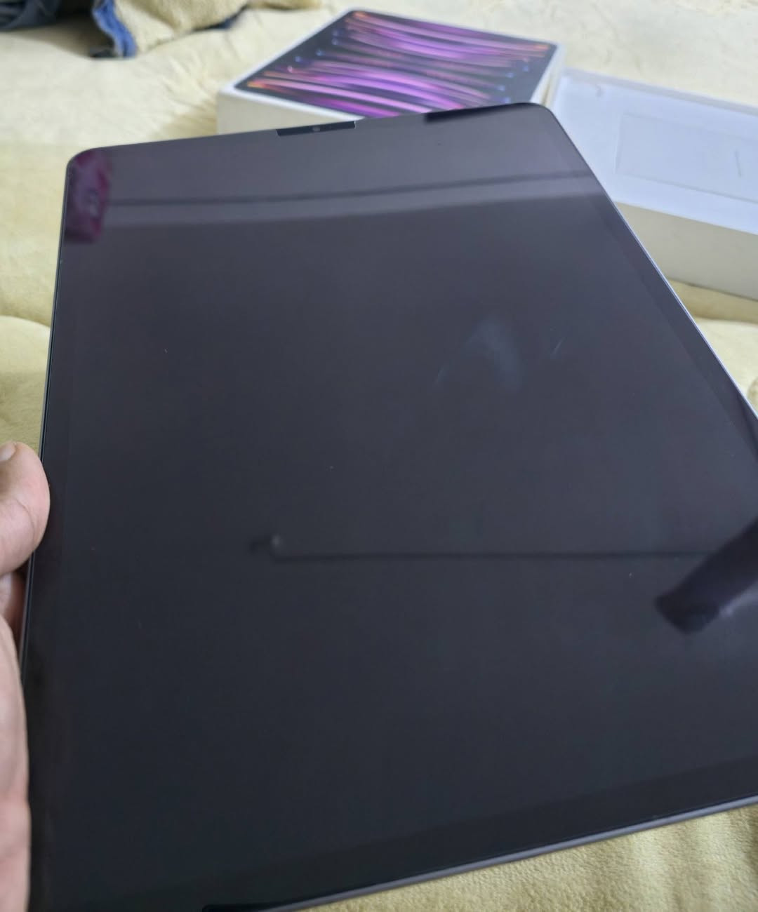 Ipad pro m2 12.9 256GB
السلام عليكم 

ايباد برو m2 للبيع 

ملحقاتة موجوده الكارتونه وكيبل شحن بدون شاحنه

الذكره ٢٥٦

بطارية 87

حجم الشاشه 12.9 

الايباد جدا نظيف وبدون اي تصليح نهائيا استخدام دراسه وافلام

مع قلم ابل جيل ثاني 

سعر الايباد ٨٥٠ الف

سعر القلم ٨٠

سعر القلم والايباد ٩٠٠
مكاني نجف


**إذا كنت صاحب هذا الإعلان وتريد حذفه لأي سبب، رجاءا أرسل رسالة إلى الدعم الفني**