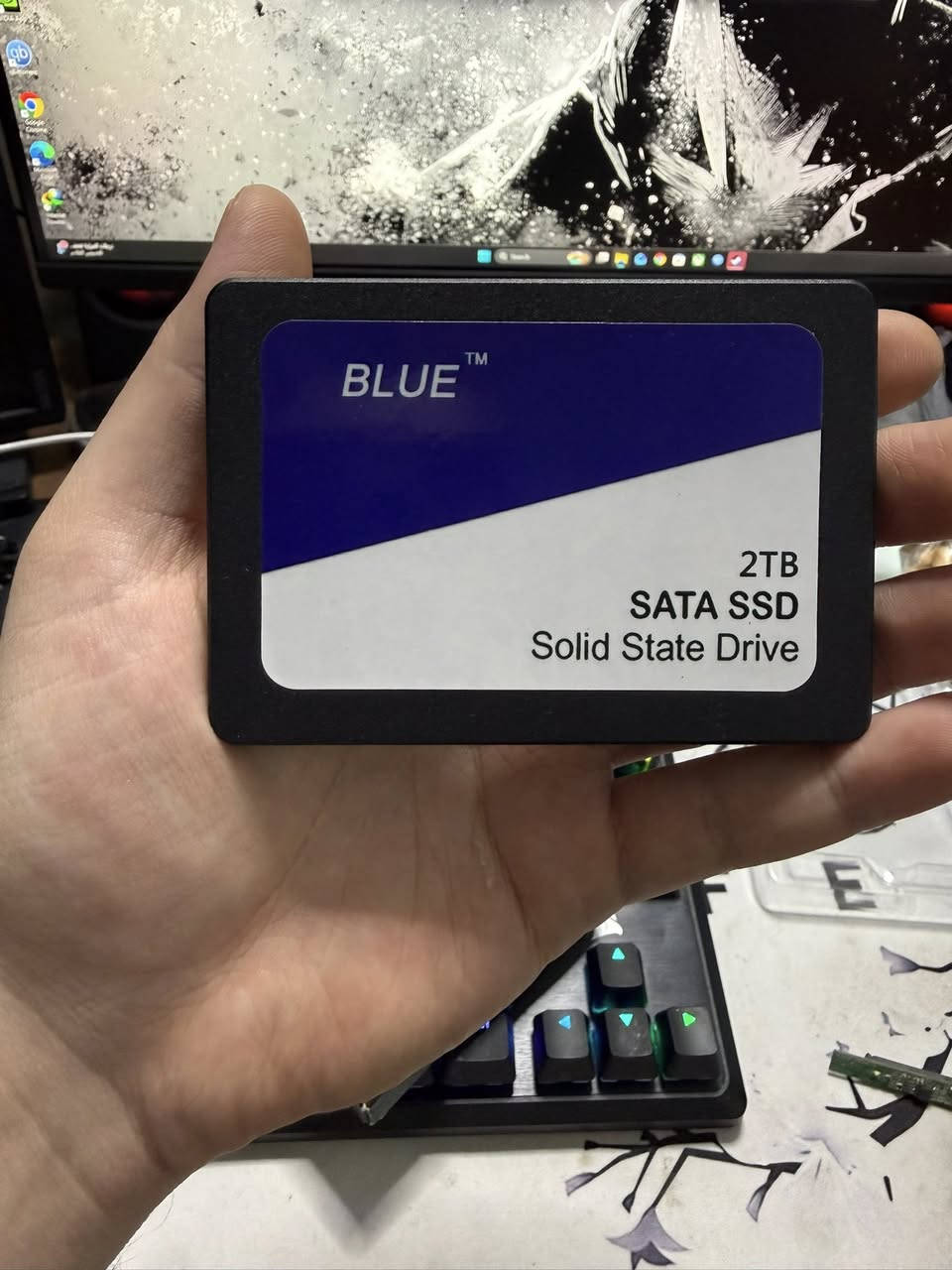 السلام عليكم
قطع للبيع ابيعهم شلعة 

معالج Core i3 10105F

معالج Core i5 7400

رام DDR4 2133Mhz

هارد Xray Disk SSD 512gb

هارد SataBlue SSD 2Tb

السعر الكلي 300 الف

جميع القطع مفحوصة وشغالة

مكاني بغداد 

توصيل متوفر


**إذا كنت صاحب هذا الإعلان وتريد حذفه لأي سبب، رجاءا أرسل رسالة إلى الدعم الفني**