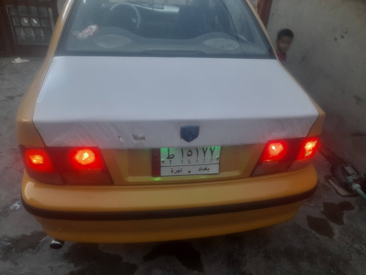 سياره سمند مديل 2011 رايدها 35بيها مجال بسيط رقم هاتف (***********)
