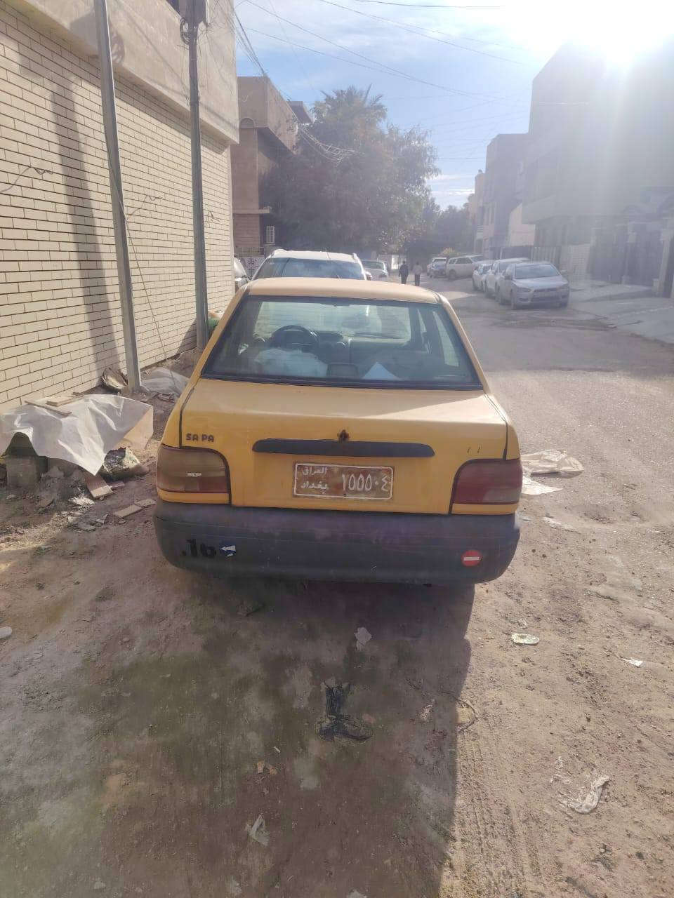 السلام عليكم سايبه 2012السياره شغاله كلشي ما بيعه بس دخانه خفيفه من الصالنصه  ما اندل راعيهه اتكفل بس عشائر أو سرقات السعر 6ورقات قفل المكان بغداد الشعب قبل تقاطع عدن الرقم التواصل ***********
