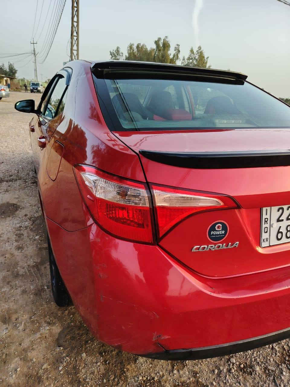 كورلا امريكي مديل 19 رقم أربيل شرط التحويل Le بيه بس بنيد بدون دواخل شرط مكينه كير شرط حداديه نظيفه مكان السياره ديالى المقداديه السعر ١٣٣ وبيها مجال
***********
