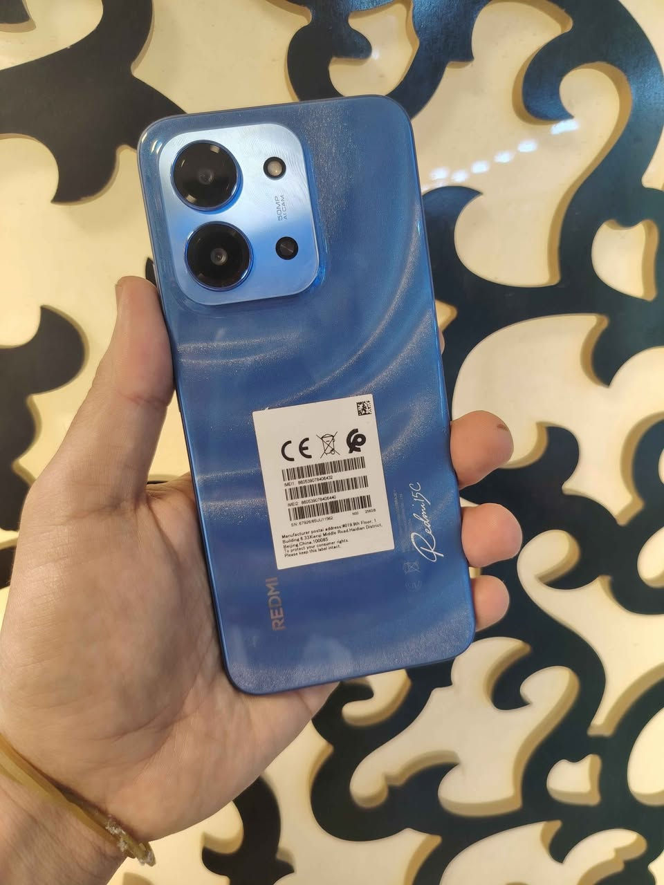 القوه مع الجمال مع الضمان 
ريدمي 15c
ذاكره 256 مع رام 8+8 كيكا 
بطاريه 6000 ملي امبير 
كاميرا خلفيه 50 ميكا بكسل 
معالج قوي للأداء والعاب 
جهاز مستعمل اخو جديد نظيف بعده بلزكته
صار عليه عرض وتخفيض سعر اخو بلاش 
سعر 125 الف 
مفرد وجمله 
توصيل كافه محافظات 
بغداد زيونه ربيعي مقابل مول دريم ستي 
*********** بغداد, العراق
