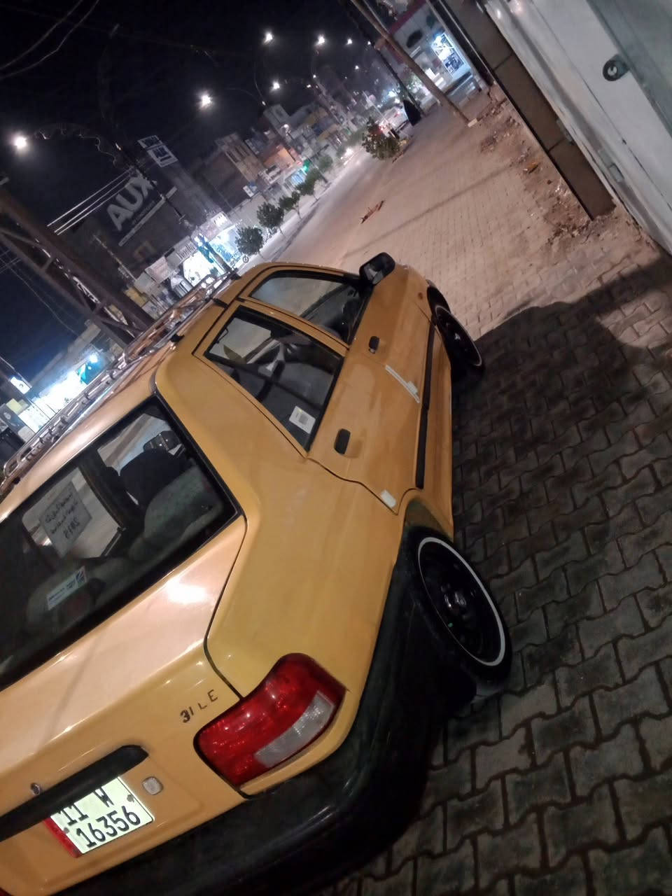 سلام عليكم سايبه موديل 15كير او مكينه حداديه تخم تاير شواصي جدد كله جديد سياره مصفره هيه او غرامات تحويل مباشر السعر 35اوبيه مجال ***********
