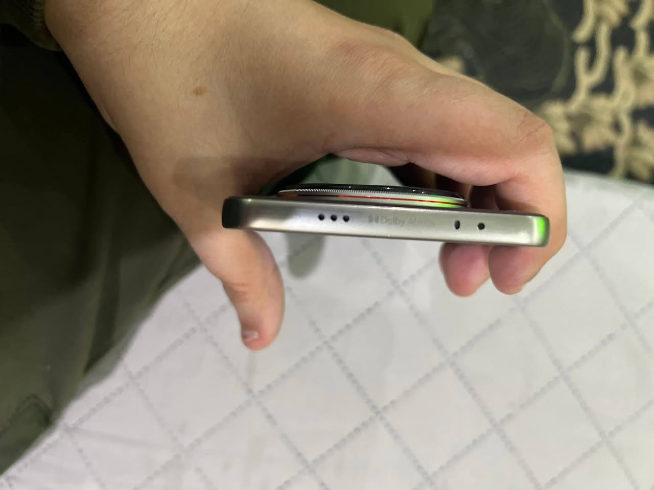 تكنو كامون 40 بريمر 5g مستخدم اسبوعان فقط حته شاحنة والكيبل ممستخدمات

حالة صحة البطارية 100‎%‎

شاشة امولد 144Hz .

كامل ملحقات مع درع اصلي نفس لون الجهاز. 

معالج دايمن سيتي 8350 ألترا. 

يدعم 120 فريم بالببجي .

ذاكرة 256 رام 12 +12 . 

مكفول من كلشي على الفحص . 

للبيع السعر 350 وبي مجال قليل مكاني موصل حي الانتصار
***********
***********
