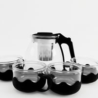 قوري بايركس • ١ لتر • ٤ كوب