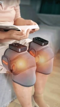 ✨ وداعاً لآلام الركبة مع جهاز التدليك الذكي الجبار!  🔥 تدفئة فورية واه...
