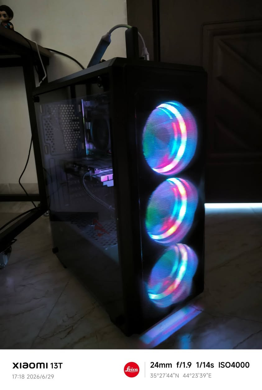🔥🔥 مو مجرد كيس… هذا وحش Gaming جاهز للانفجار 🎮💥 🔥🔥
قوة + شكل + أداء بتجميعة وحدة 😎⚡

🚀 i5-10400F قابل للتطوير
🚀 RTX 2060 SUPER 8GB
🚀 RAM 16GB
🚀 1TB تخزين
🚀 RGB Gaming Case فخم 🌈

🎮 ألعابك الثقيلة؟ حاضر
🛠️ هندسة وتصميم؟ حاضر
SolidWorks / AutoCAD / Blender يشتغلن بسلاسة 🔥

⚡ فريمات عالية + جرافيك قوي
✨ نظيف جداً 

📩 لا تفوتك الفرصة


**إذا كنت صاحب هذا الإعلان وتريد حذفه لأي سبب، رجاءا أرسل رسالة إلى الدعم الفني**