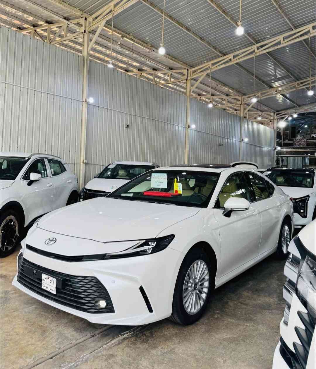 👑🔥 مجموعة الملك لتجارة السيارات الحديثة 🔥👑═══
🚗نوفر لكم افضل العروض المناسبه للزبائن الكرام 🚗

          🔥✅الاسعار حتكون نار ومرقم بغداد✅🔥 
 
✅🚗Toyota Camry ￼2025

💥 محرك 2500cc بانزين
💥 أداء ناعم وثبات عالي
🔥السياره خاضعه للضمان الصيانه سنتين و 40 الف كيلو 
🎁 8 تبديلات دهن مجانية
🎁 8 فلاتر مجانية
🚋____________ 

✨ المواصفات الفخمة ✨
✔️سلايد روف + كرسي كهرباء 
✔️ تشغيل بصمة
✔️ دخول ذكي
✔️ شاشة حديثة كبيرة
✔️ كامرة خلفية
✔️ حساسات أمامية وخلفية
✔️ مثبت سرعة
✔️ تحكم كامل بالدركسون
✔️ مكيف ثلج قوي جداً ❄️
✔️ إنارة LED حديثة
✔️ جنوط رياضية
✔️ داخلية فخمة ومريحة
✔️ عزل ممتاز وهدوء أثناء القيادة

━━━━━━━━━━━━━━━━━━

🔥 السيارة جاهزة للتسليم الفوري
🔥 الاسعار مع الرقم بغداد 

الاسفسار الاتصال ع الارقام التاليه 

☎️0771 4008006

☎️0772 816 0899

☎️0772 821 1475

العنوان :•⬅️بغداد ⬅️الكريعات ⬅️نهايه شارع المعارض 

👑 مجموعة الملك 👑
ثقة • فخامة • أسعار نار 🔥
╚══════════
