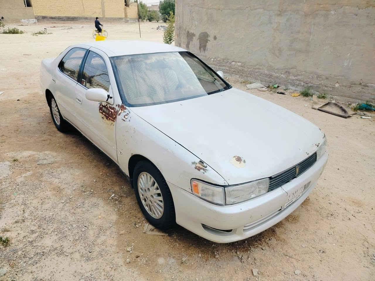 سلام عليكم (***********) سعر ب 48وبي مجال) كرسته نفخ مكفولة من الكصه ونغل جثة وضربه والعيب شرعية مكينه وكير وحدادي وتايرات جدد تحويل مباشر سنويه 2028) العنوان النجف ناحيته الحيدرية)
