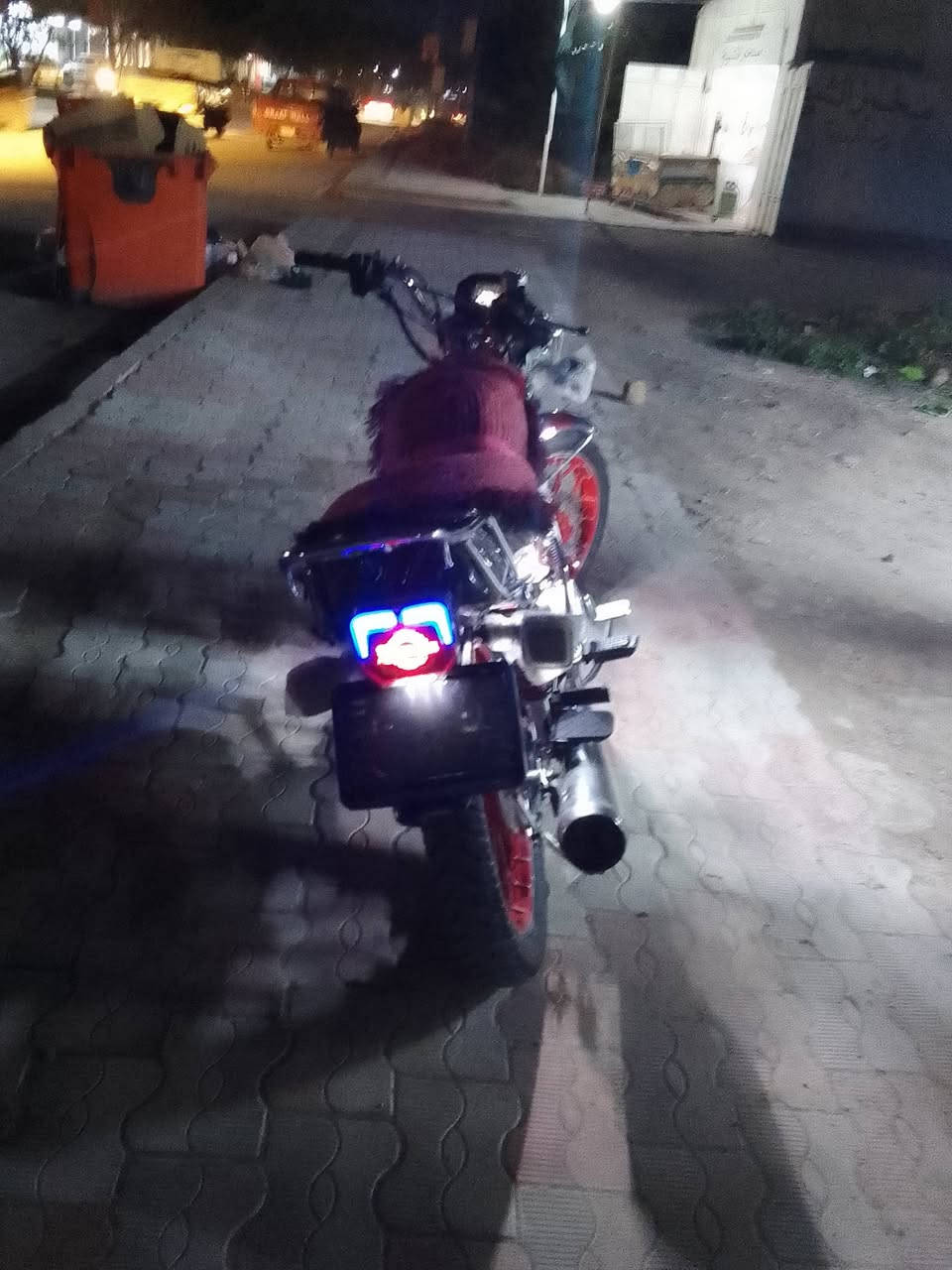 ,سلام عليكم دراجه 5كير محرك200موديل 24اي نقص مابي مراوس ويا اربعه كير موديل 24رقم خابر***********مكان خانقين معمل نسيج
