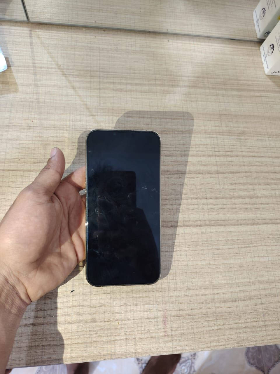 ايفون 13 برو ماكس امريكي  بطاريه ٨٢ نضافة ٩٨% مكفول من كلشي


**إذا كنت صاحب هذا الإعلان وتريد حذفه لأي سبب، رجاءا أرسل رسالة إلى الدعم الفني**