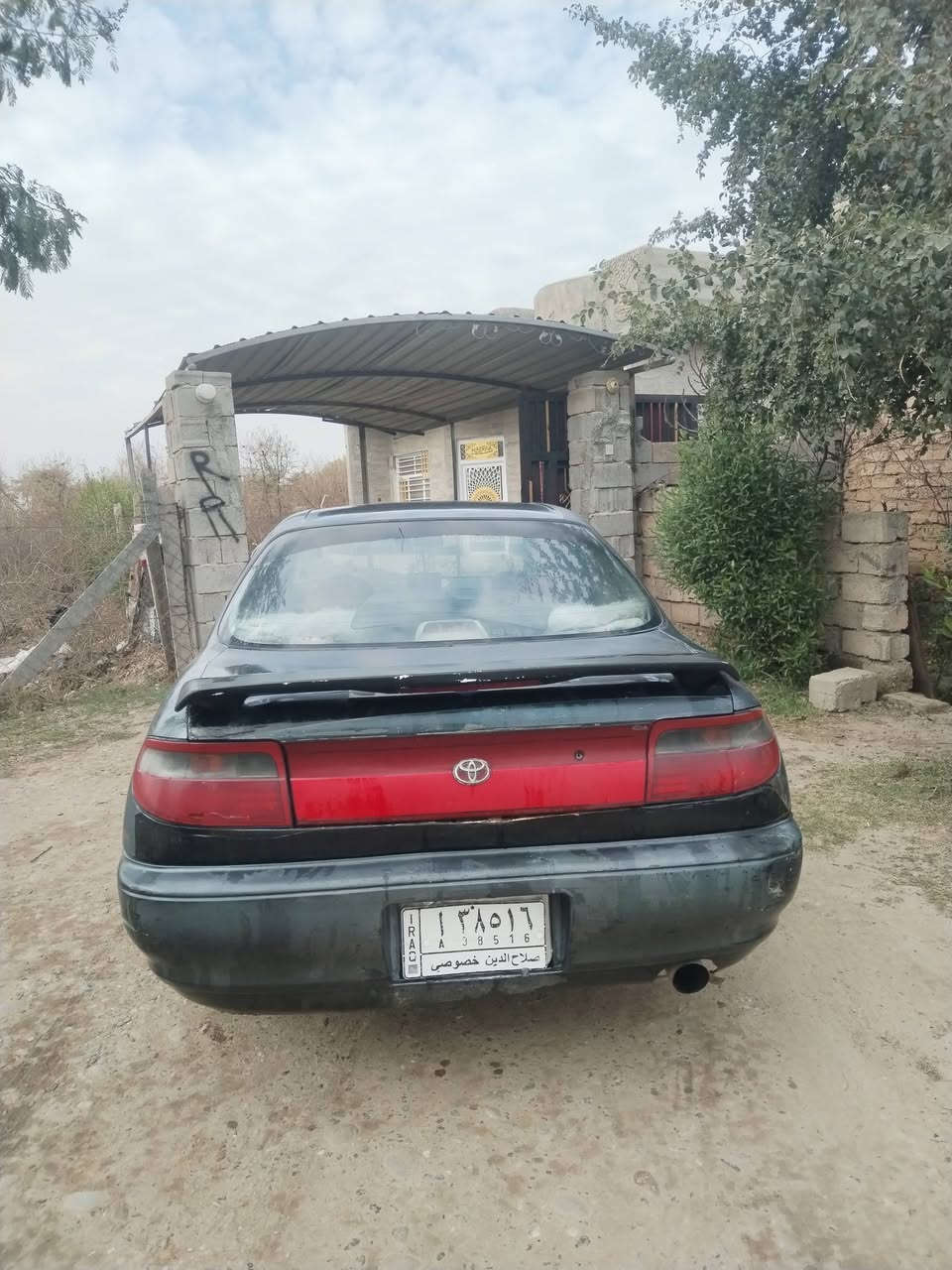 السلام عليكم
كارينا موديل 1994 سياره تخم تاير باتري جدييد رقم صلاح الدين مشروع وطني محرك بي تبخير  وكير  فول كهرباءيات شغاله بلاديه سياره سعر ٣٥ وبيهه مجال قليل 
***********
