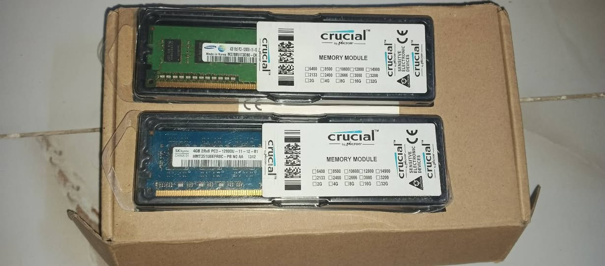 السلام عليكم
🔄 مراوسة / استبدال غراض كمبيوتر 🔄
عندي مجموعة أغراض كمبيوتر وأريد أستبدلها 👇

📦 الموجود:

💻 معالج: Intel Core i3 4150

🧠 رام: 8GB DDR3 (2×4)

🎮 يد تحكم: Ucom Dual Shock

🖥️ شاشة HD بل باكيت ماله كلش نظيف

⌨️ كيبورد Jedel

🔁 المطلوب مقابلها:

🔌 Power Supply 550W (نوعية جيدة ومحترمة)

⚡ SSD 512GB بحالة جيدة

📍 الموقع: كركوك
🚫 ماكو توصيل
📩 التواصل خاص
#مراوسة #استبدال #كمبيوتر #PC #كركوك #غراض_كمبيوتر #بيع_وشراء
#Intel #DDR3 #SSD #PowerSupply #Gaming #Computer #Used_PC


**إذا كنت صاحب هذا الإعلان وتريد حذفه لأي سبب، رجاءا أرسل رسالة إلى الدعم الفني**