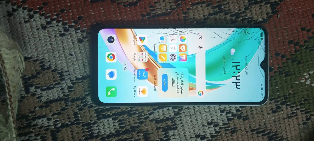 هونر اكس  b6x جهاز كلشي شغال بي ذاكرتة 256 جهاز بي فقط كسر بل بلازمة ما مثئر على الامس 
جهاز سلس ومرتب  سعرة 75وبي مجال شراي يجي خاص ويشلع عيوني


**إذا كنت صاحب هذا الإعلان وتريد حذفه لأي سبب، رجاءا أرسل رسالة إلى الدعم الفني**