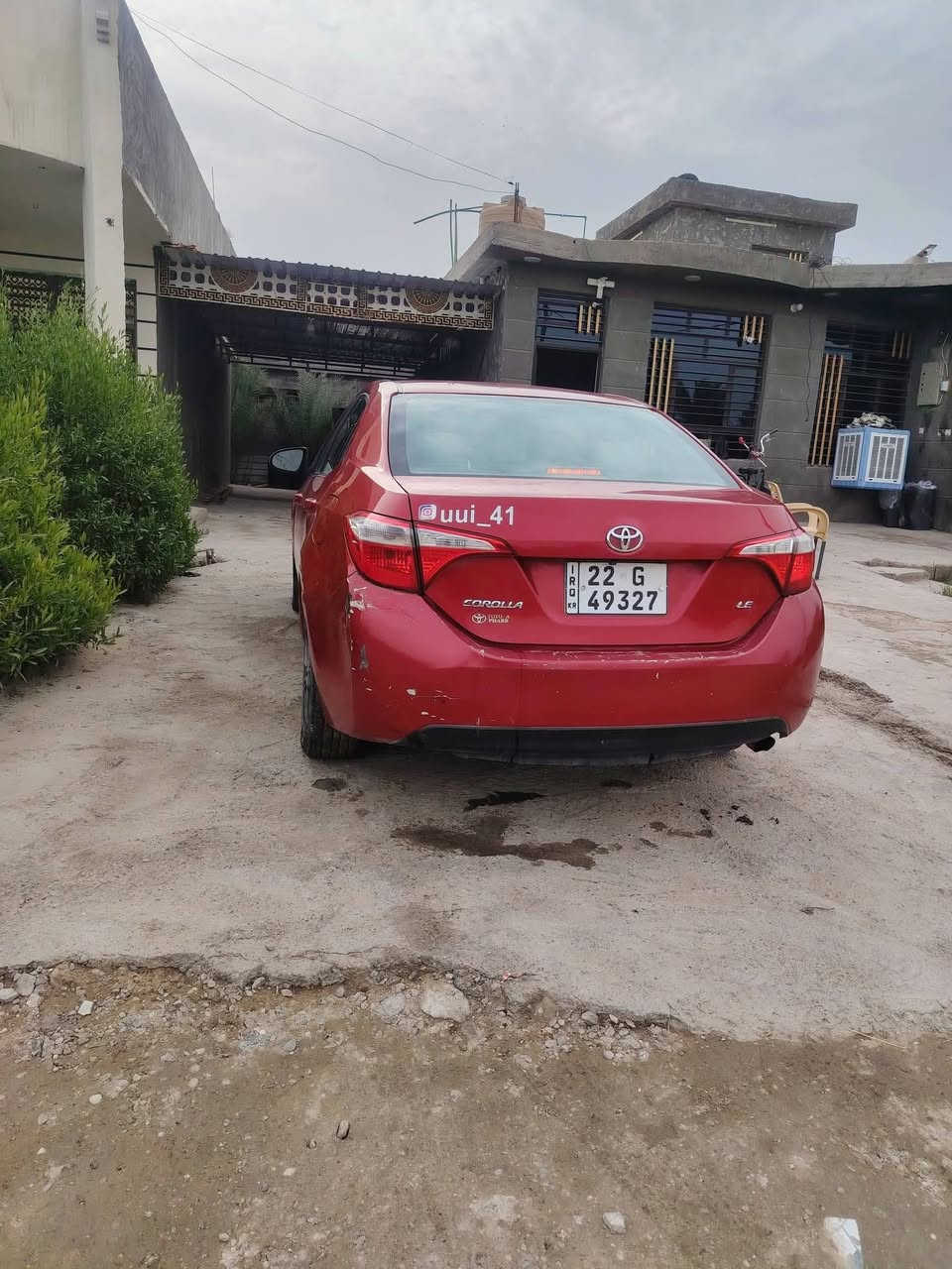 سلام عليكم للبيع كورلا ١٦  ***********  رقم 5YFBURHE0GP513637 والتفاصيل للاتصال ***********
