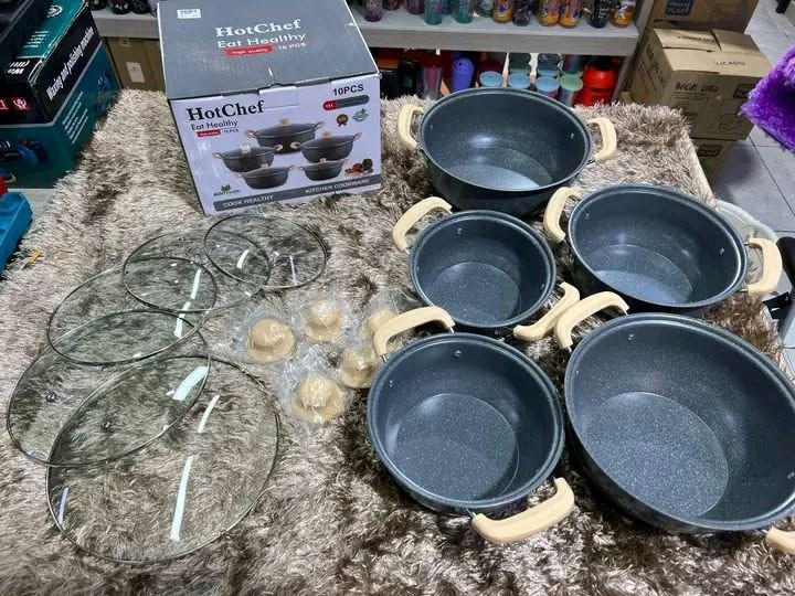 سیت قدور ماربل 5 قطع HotChef بأغطية زجاج حراري

اصلي جديد بلكارتون
اللون ◾

سعر 35الف مع توصيل


**إذا كنت صاحب هذا الإعلان وتريد حذفه لأي سبب، رجاءا أرسل رسالة إلى الدعم الفني**