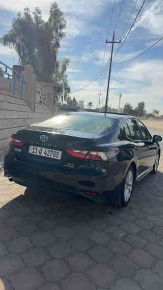 السلام عليكم 
كامري ٢٠٢٣ 
ماشيه ١٤ الف كيلو
￼وكاله عبد الطيف جميل 
السياره مغلفه ppfمن جيوشلد 
السياره مال بيت مو من هذني المطربكات
بيه كم حالوبه 
مكان السياره بغداد الكراده 
للاستفسار *********** بغداد
