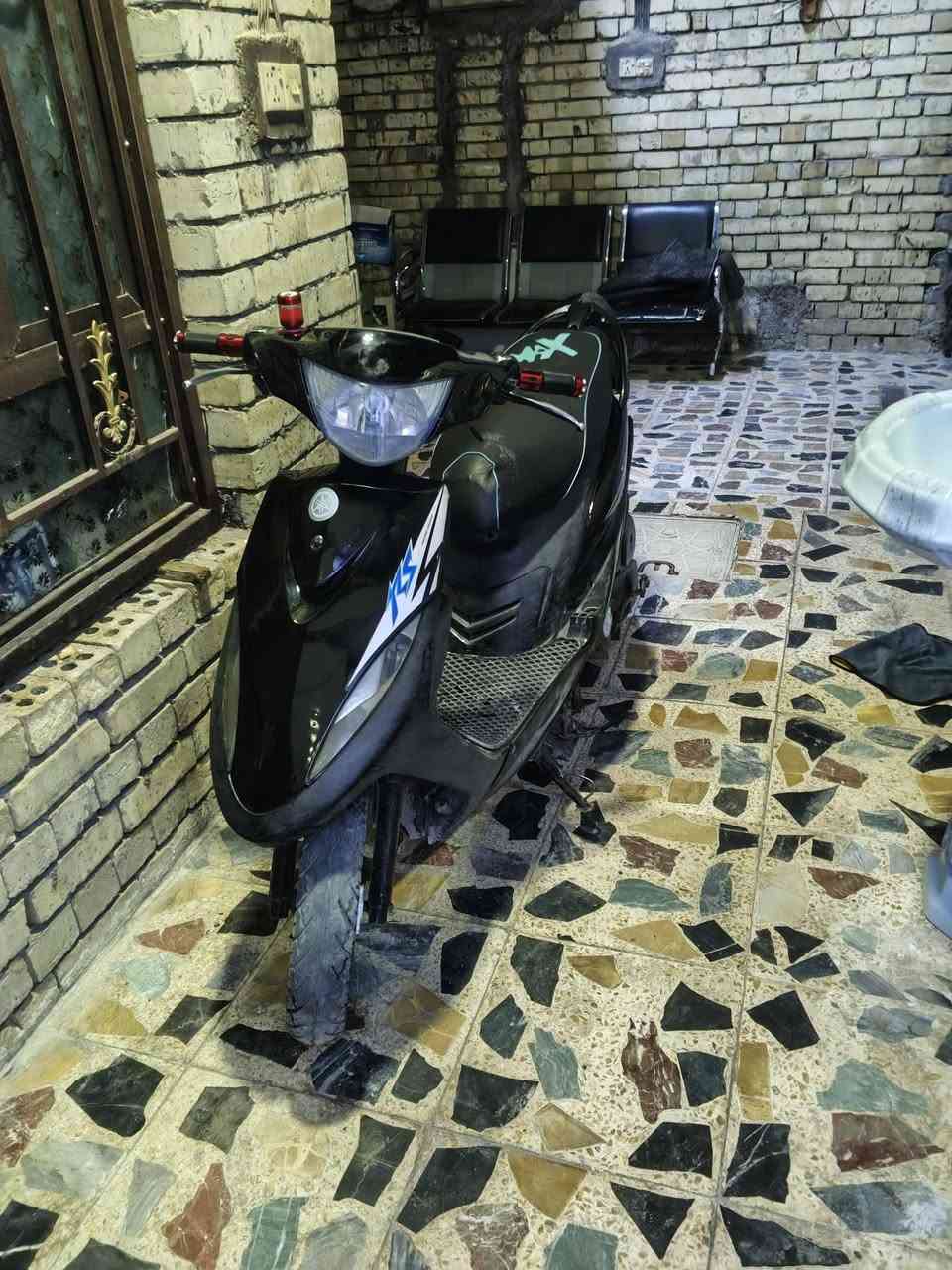 سلام عليكم 
ماكس عدلة ب550 بيها مجال 
 
وبيها شلعه 
وصالنصه رياضي 
وبوشتها 55
دراجه نضيفه 
كفراتها تجاري 
وكابريت تجاري 
ونضيفه دراجه 

وتواصل خاص


**إذا كنت صاحب هذا الإعلان وتريد حذفه لأي سبب، رجاءا أرسل رسالة إلى الدعم الفني**